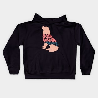 Dog Mum Ruff Kids Hoodie